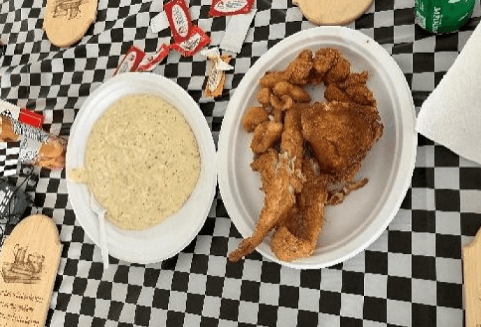 ハイオレ大豆油で揚げたチキンとフィッシュ