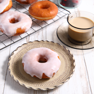 ふわもちグレーズドドーナツ